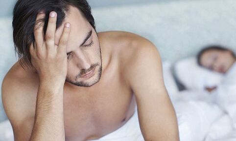 Prostatitis geht bei Männern häufig mit einem Mangel an sexuellem Verlangen einher